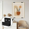 thumbnail image 5 of 4x Stainless Steel Flat Hooks Hanger Tile Billboard Display Board Holder, 5 of 5