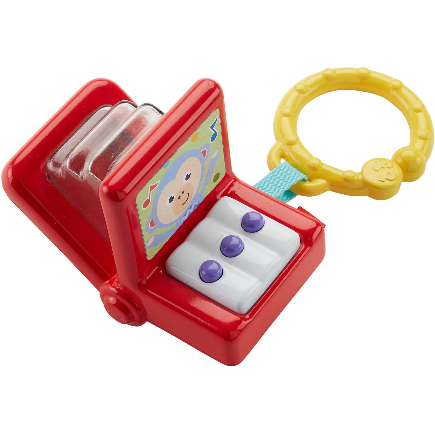 Fisher-Price Xylo Rattle Music With Rattle & Squeek Sounds Baby Play Toy 
