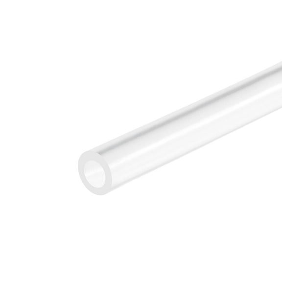 Clear Silicone Tubing, 1/4"(6mm) ID 10mm OD 8ft, Silicone Tube for Air Water Pipe Pump Transfer