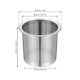 thumbnail image 2 of BESTYASH Cold Brew Coffee Filter Reusable Infusing Water Silver 1Set, 2 of 6
