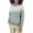 Medium Heather Gray, variant on Tommy Hilfiger Womens Pattern Turtle Neck Pullover Sweater