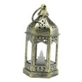 thumbnail image 4 of 5x Linterna de Vela Electrónica de Estilo Vintage Lámpara de Viento Linterna de Mesa Colgante Luz de Vela para El Hogar Interior Exterior Boda Decorac 5 piezas, 4 of 8