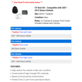 thumbnail image 2 of CV Boot Kit - Compatible with 2007 - 2010 Saturn Outlook 2008 2009, 2 of 2