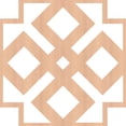 thumbnail image 6 of Ekena Millwork 23 3/8"W x 23 3/8"H x 3/8"T Large Blendon Decorative Fretwork Wood Wall Panels, Alder, 6 of 6