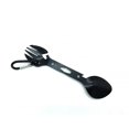 thumbnail image 3 of Yuarrent Tenedor Spork de acero inoxidable multifuncional, cuchara, cubiertos, sacacorchos, arpón, supervivencia para acampar al aire libre, Picnic, Kits de desorden para acampar Yuarrent OD009570-00, 3 of 6