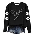 thumbnail image 2 of Neewe Womens Oversized Sweatshirts Hoodies Fleece Crewneck Sweaters MXsual Tops Comfy Fall Fashion Outfits Winter Clothes 2025, 2 of 4