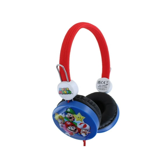 Super Mario friends Red/Blue Kids Core Headphones (EUR)