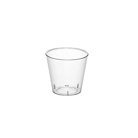 

Party Essentials 50 Count Hard Plastic Shot Glasses 1-Ounce Clear