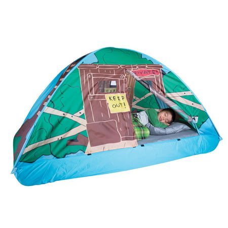 Pacific Play Tents Kids Tree House Bed Tent Full Size