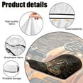 thumbnail image 6 of Uorisanigo ATV Seat Cover Waterproof Bohemian Elephant Motorcycle Seat Cover Four Wheeler Suitable for Most ATV Polaris Sportsman Scrambler Foreman Honda Rancher Accessories for Men, 6 of 7