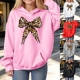thumbnail image 4 of KPOPLK Sweatshirts for Girls Toddler & Kids Little Girl's Pullover Tops Sweaters & Hoodies Fall Winter Teen Girls Coat Pink,Size 3-4 Years, 4 of 8