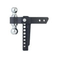 thumbnail image 4 of Trailer Valet Blackout 8in Adjustable Drop Hitch Ball Mount Class III 2 in Receiver, 10000 lbs, 4 of 8