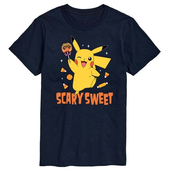 Pokémon - Pikachu Scary Sweet - Men's Short Sleeve Graphic T-Shirt