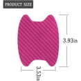thumbnail image 2 of 8PCS Car Door Handle Sticker, Carbon Fiber Anti-Scratches Car Door Cup Protector, Non-Marking Auto Door Handle Protective Film for All Cars (Pink/8PCS), 2 of 6