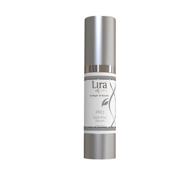 Lira Clinical PRO Brite-Plus Serum - Suero de hidratación y manchas oscuras - Suero de ácido tranexámico ácido ferúlico y vitamina C - Ilumina las empresas y minimiza los poros y la piel - Para todo t