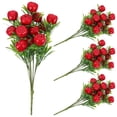 thumbnail image 1 of 4 ramas de manzana artificiales, ramas de fruta falsa, arreglos de manzanas artificiales, 1 of 8