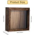 thumbnail image 2 of 3D Shadow Box 3D Picture Frame Wood Display Case with Clear Acrylic Top Display Box 6x6in Display Case Box Picture Frame for Objects Photos Artworks Memories Flowers Crafts, 2 of 9