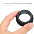 thumbnail image 3 of Uxcell T Type Rubber Grommet Mount Dia 43.5mm ID 33mm Seal Protection Flexible Hole Plugs Cable Pipe Black, 3 of 5