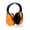 Fluorecent Orange, variant on LYSIAN Foldable Noise Reduction Earmuffs, Hearing Protection Ear Muffs, Adult Size, 31dB