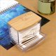 thumbnail image 2 of 2X Dispensador de Hisopos de Algodón, Caja de Almacenamiento para Decoración de Mesa de Baño, Soporte Transparente para Almacenamiento, 2 of 5