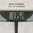 thumbnail image 3 of Health o meter Weight Tracking Digital Scale, 400lb Capacity, LCD Display, Glass Platform, Clear Black, 3 of 8