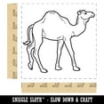 thumbnail image 2 of Dromedary Camel Self-Inking Rubber Stamp Ink Stamper - Red Ink - Large 1-1/2 Inch, 2 of 7