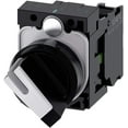 thumbnail image 2 of Siemens Selector Switch, 22 mm, 1NO, White 3SU1100-2BF60-1BA0, 2 of 2