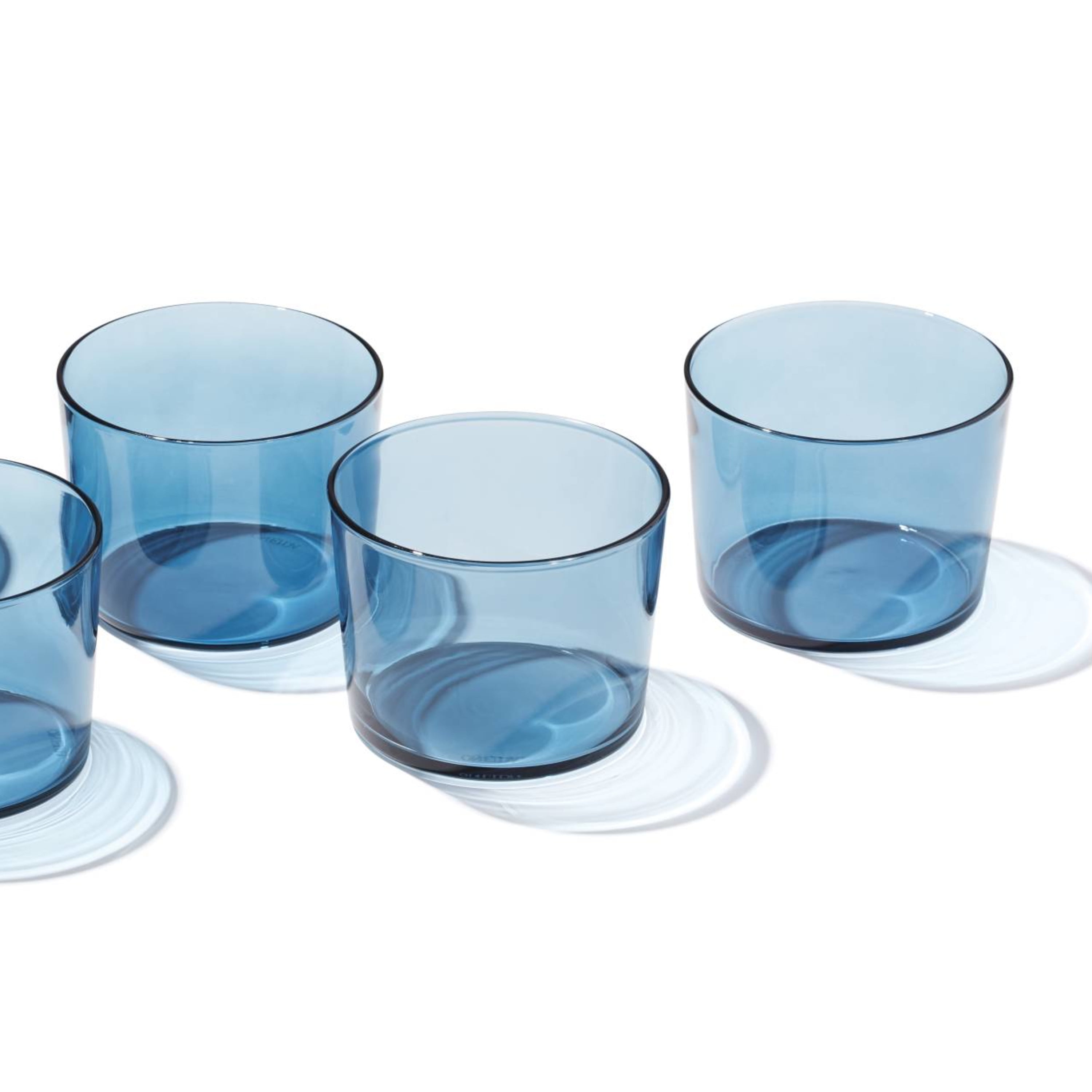 Oneida Stackables Entertain 365 Drinkware Set, Blue, 12 Pieces
