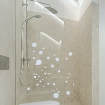 FRCOLOR  4 Sheets Decorative Wall Stickers Bubble Bathroom Decals