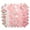Pink, variant on iMzoon 84Pcs Pink Precut Fabric 5" Squares with Wavy Edges | Cotton Fat Quarters for Quilting & Sewing, DIY Craft Supplies and Color Analysis Swatches - Pink