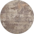 thumbnail image 2 of Addison Rugs Mayfield Premium Machine Washable Transitional Abstract Brown Round Rug, 8' x 8', 2 of 6