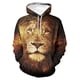 thumbnail image 4 of Sudadera con capucha con estampado de animales y león para hombre, sudaderas con capucha de moda con estampado digital, sudaderas casuales holgadas de gran tamaño, 4 of 5
