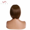 thumbnail image 4 of SEGO Blonde Bob Hair Wig with Bangs Synthetic Cosplay/Anime Red Wigs Full Head Hair Extensions for Women, 4 of 7