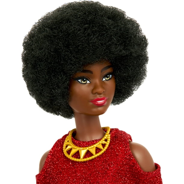 Barbie Fashionistas Doll #221 with Natural Black Hair Wearing