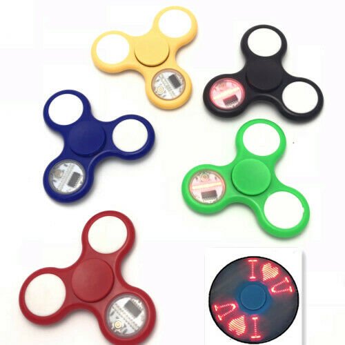 I Love You Led Message Letter Word Light Fidget Spinner Led Edc Spin Toys Walmart Com Walmart Com