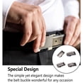 thumbnail image 2 of Guardoinrt Male Sliding Buckle Fashionable Strong Metal Belts Heads DIY Crafts Birthday Multi-Types Automatic Buckles Replacement Type4 1Set, 2 of 6