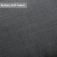 thumbnail image 4 of Ainfox Chaise-Lit Convertible 4-en-1 Canapé-Lit pour Maison Bureau, Gris, 4 of 9