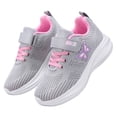 thumbnail image 4 of Lixiuxyad Girls Sneakers For Toddlers Kids Lightweight Breathable Comfortable Walking Shoes For Everyday Wear School Outdoor Activities 1 10Y Breathable Sneakers Sizes 12.5(Little Kid 6-7 Years), 4 of 7