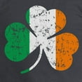 thumbnail image 3 of CafePress - Shamrock St Pats Flag Long Sleeve T Shirt - Long Sleeve Dark T-Shirt, 3 of 4