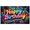 1A, variant on Decorative Design Happy Birthday Banner Neon Style Celebration Decoration Colorful Lights Display for Party Event Indoor