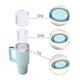 thumbnail image 3 of Molde para Cubitos Hielo Con Tapa Mini Bandeja Tazas 30 A 40 Onzas () Verde, 3 of 4