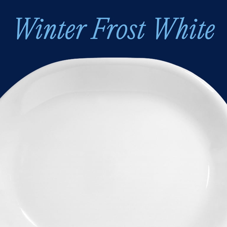 Corelle Winter Frost White 12.25" Serving Platter photo 2