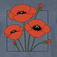 thumbnail image 3 of Instant Message - Spring - Framed Poppy Flowers - Women's Any Way Dress, 3 of 6