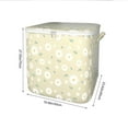 thumbnail image 3 of Wzzjkit Storage Bins with Lids Heavy Duty Reinforced Handles Extra Large Storage Bag for Comforters, Pillows, Blankets, Quilt, Blanket, Duvet Storage Bags, 3 of 6
