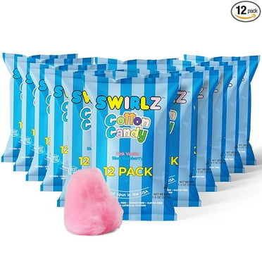 Cotton Candy Assorted 12 bags 37.2 ounce