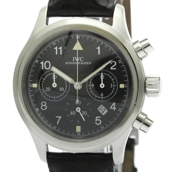 Pre-Owned IWC Flieger Quartz Stainless Steel Men's Dress/Formal IW374101