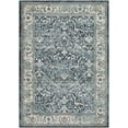 thumbnail image 2 of Hauteloom Shokan Living Room, Bedroom Vintage Area Rug - Traditional Oriental - Black, Blue, Brown, Sage, Cream - 2' x 2'11", 2 of 9