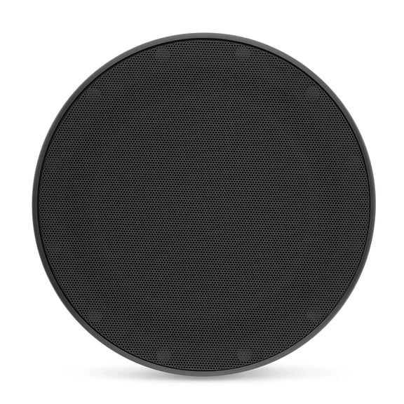 M6-8IB-L-SbSb-4 8-inch  Marine Subwoofer Driver, Black Trim Ring, Black Luxe Grille