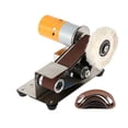 thumbnail image 1 of Mini Electric Belt Sander DIY Polishing Grinding Machine with  Grinder Set Sharpener Cutter Knife Edges ,Widely Used, 1 of 8
