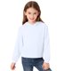 thumbnail image 1 of Cowsor Cute Hoodie for Teen Girls Trendy Solid Color Preppy Hooded Sweatshirts Kids Pullover Long Sleeve School Outfits, 1 of 7